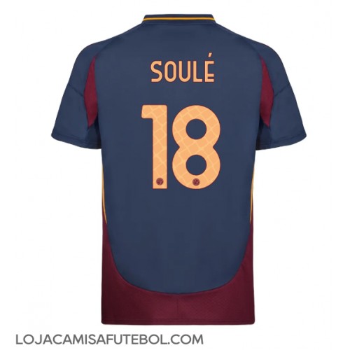 Camisa de Futebol AS Roma Matias Soule #18 Equipamento Alternativo 2024-25 Manga Curta